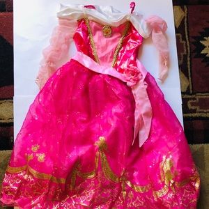 Disney sleeping beauty girls costume ( L 10 )